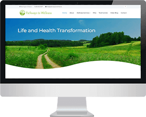 Pathways to wellness Website thumbnail